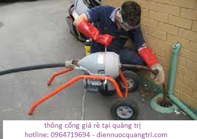 thông cống giá rẻ tại huế