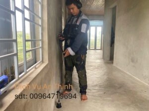 dò nước rỉ tại nhà khách